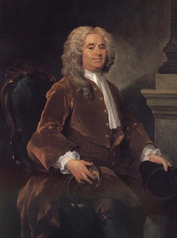 William Hogarth Mr Jones Portrait china oil painting image